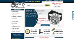 Desktop Screenshot of deluxecctv.com